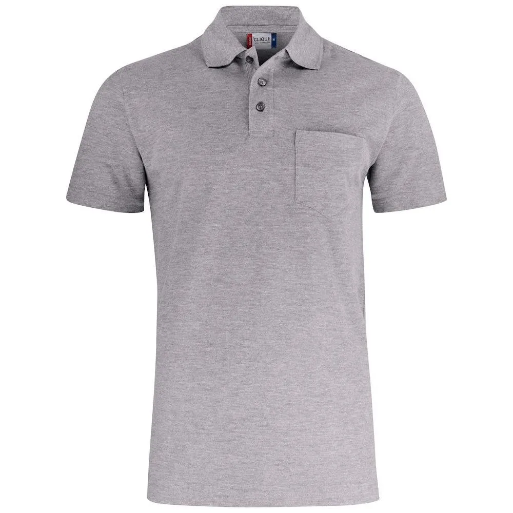 Clique Basic Polo S/S met Borstzak 028255