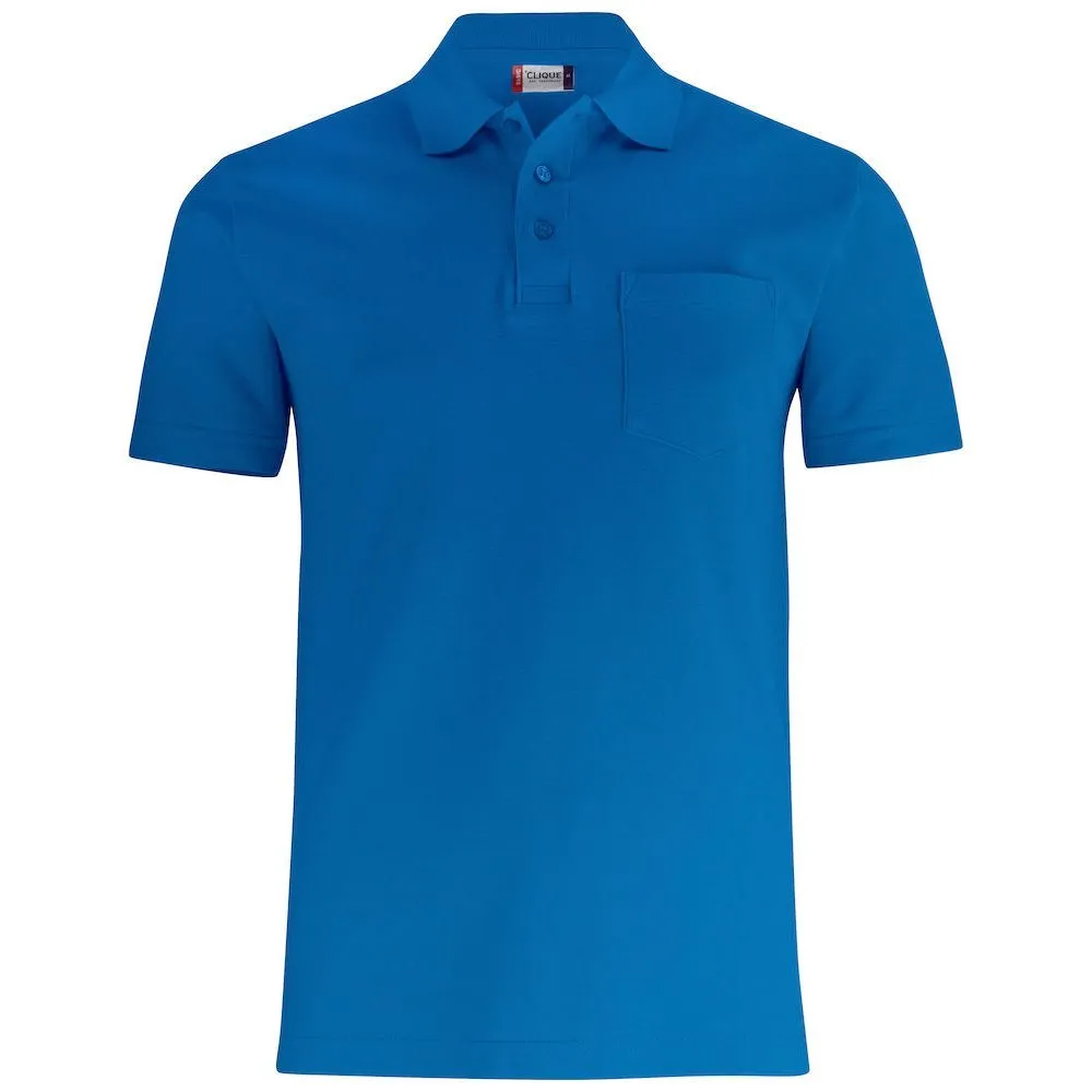 Clique Basic Polo S/S met Borstzak 028255