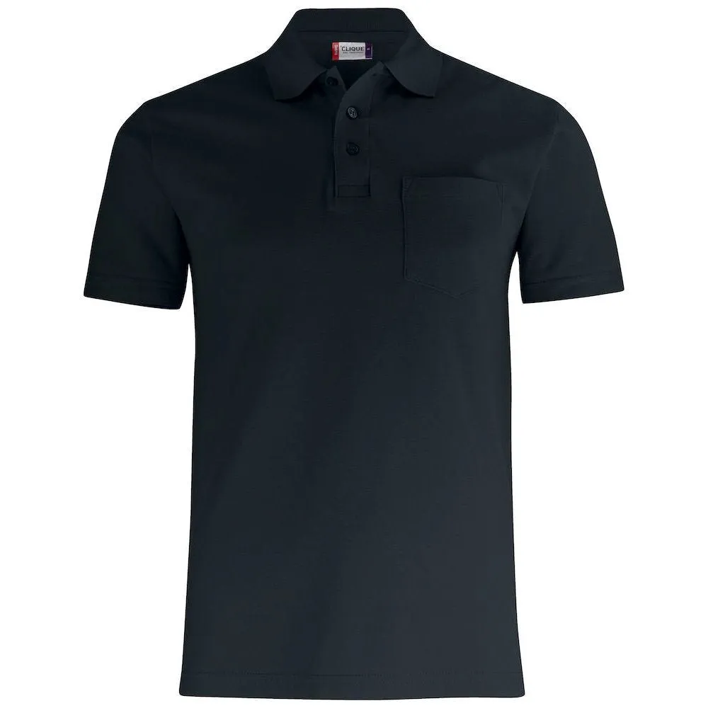 Clique Basic Polo S/S met Borstzak 028255