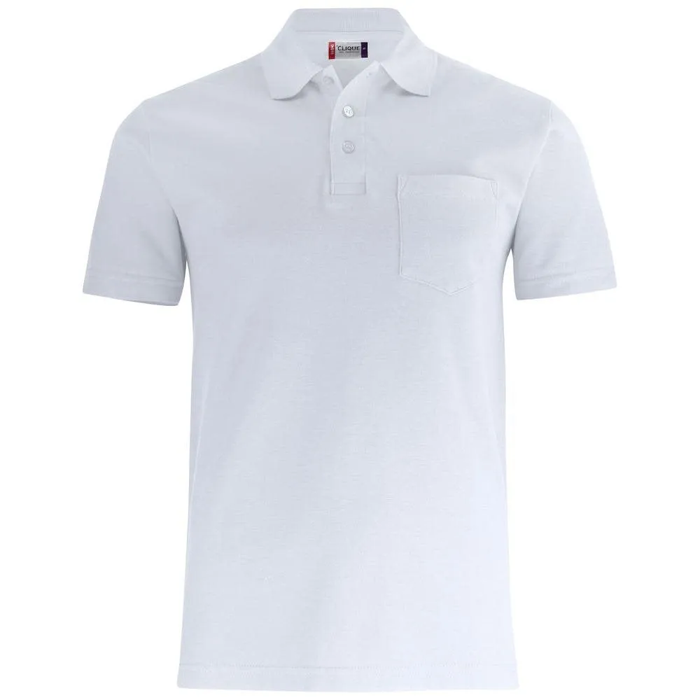 Clique Basic Polo S/S met Borstzak 028255