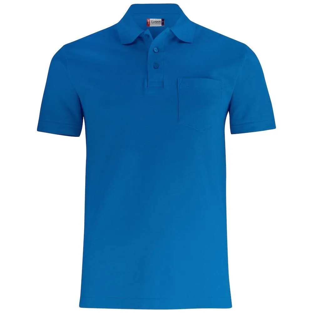 Clique Basic Polo S/S met Borstzak 028255