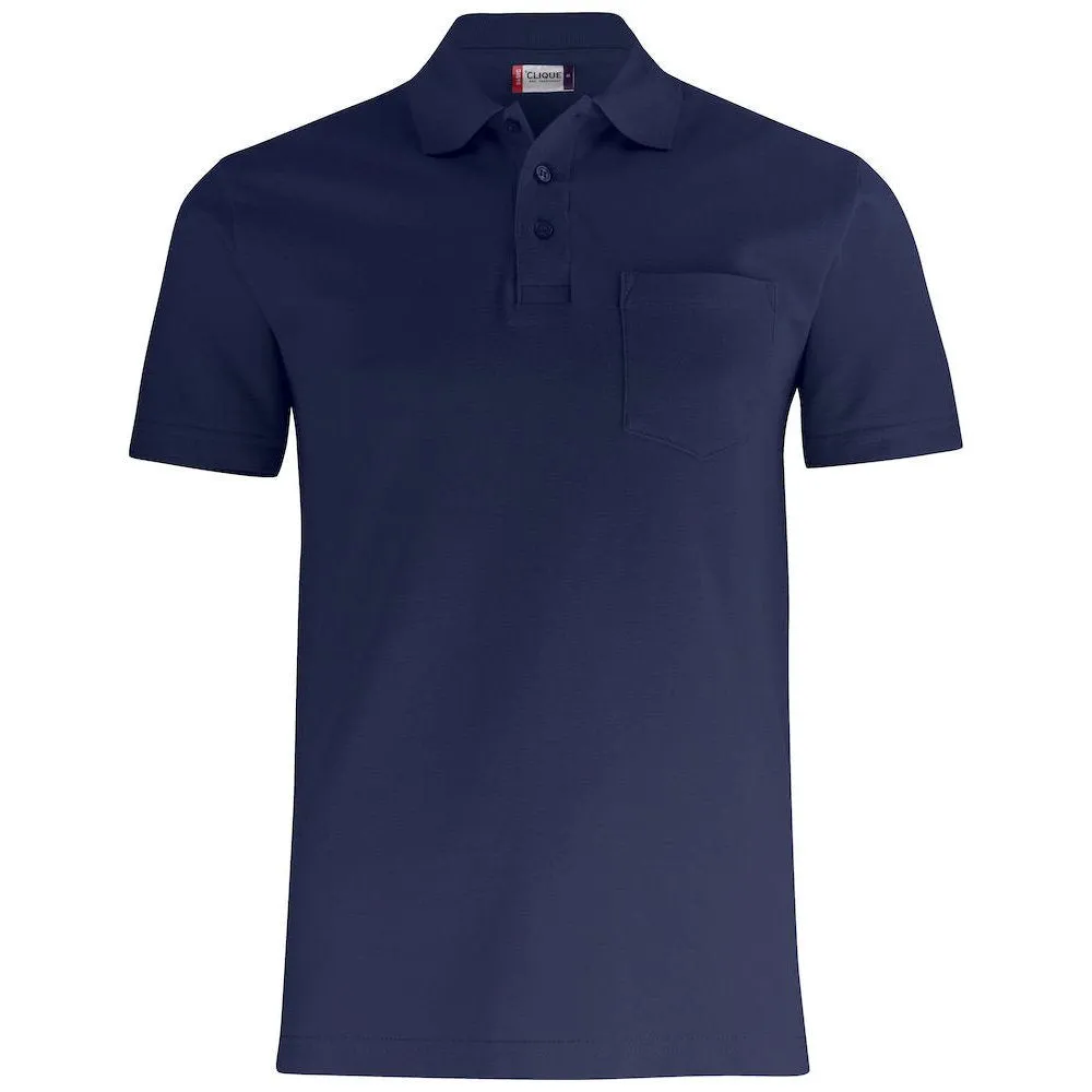 Clique Basic Polo S/S met Borstzak 028255