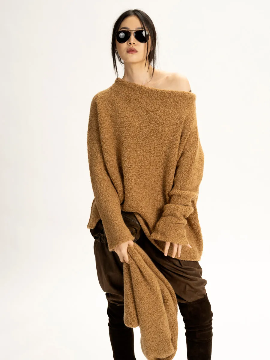 Cloud Cashmere T Shaped Sweater
