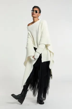 Cloud Cashmere T Shaped Sweater