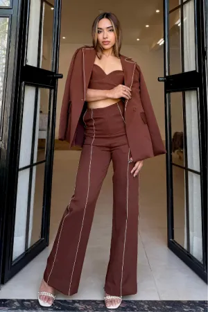 Cocoa Brown Blazer