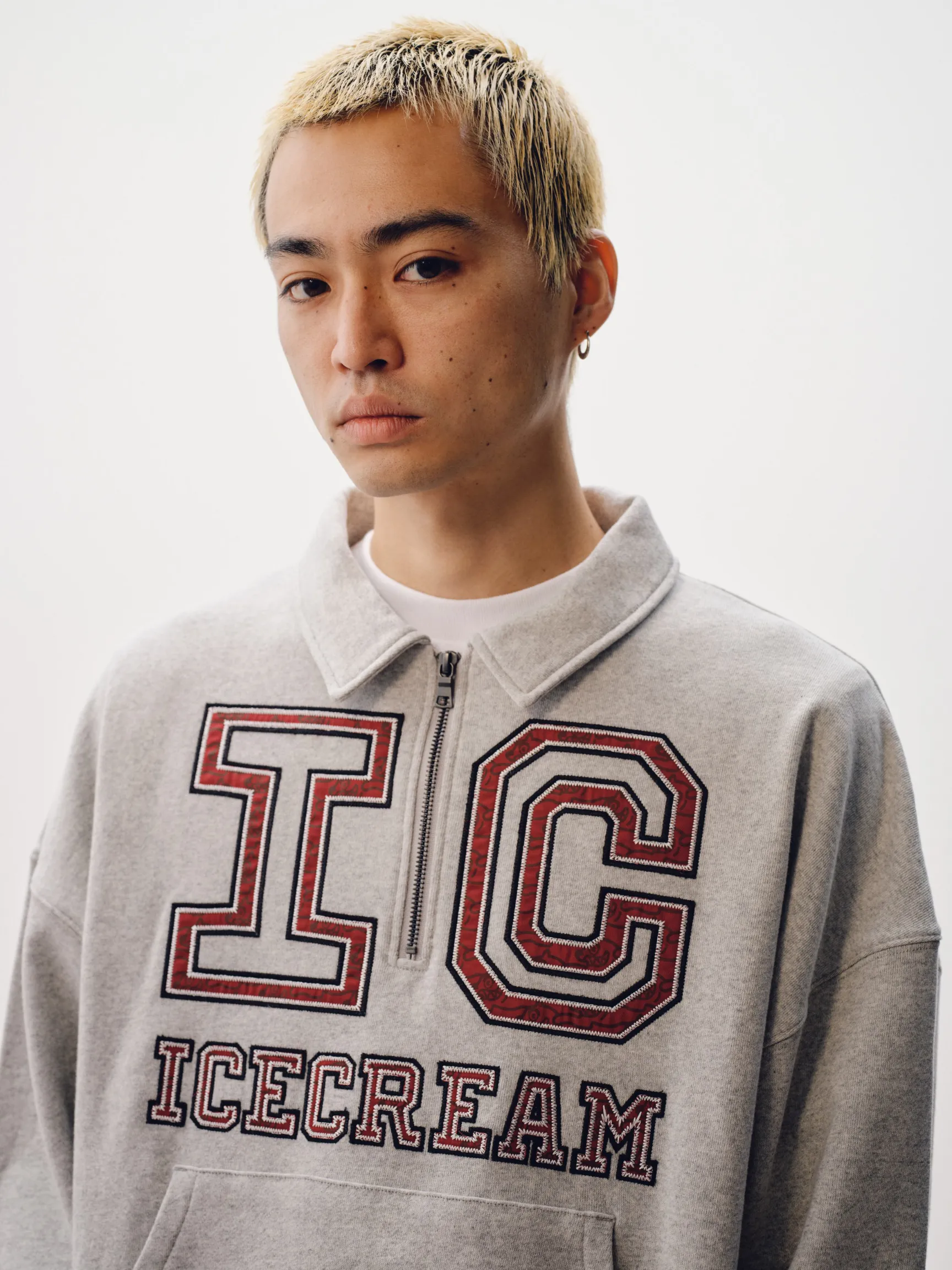 Collegiate Quarter Zip Sweatshirt