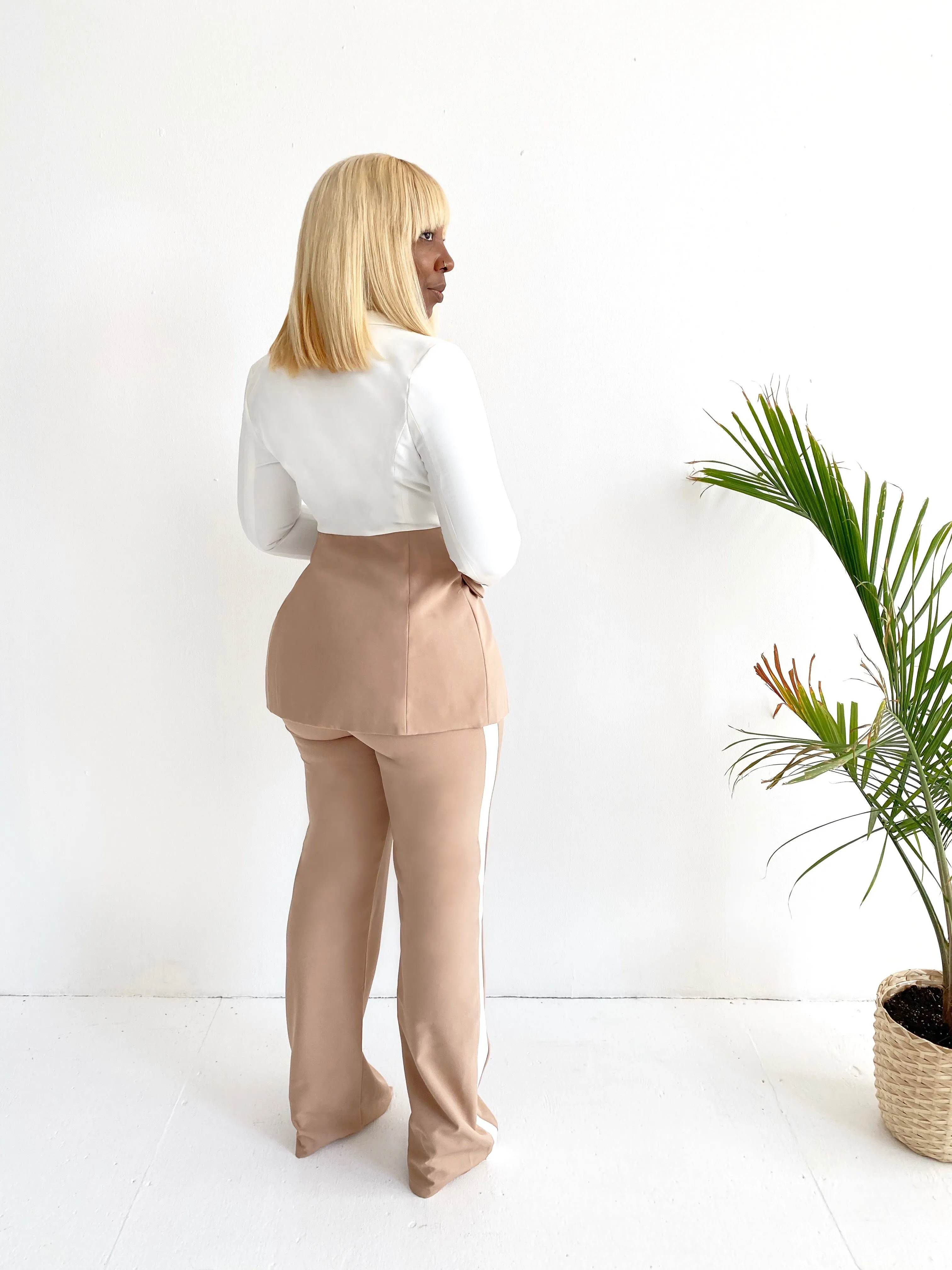 Colorblock Pant Suit