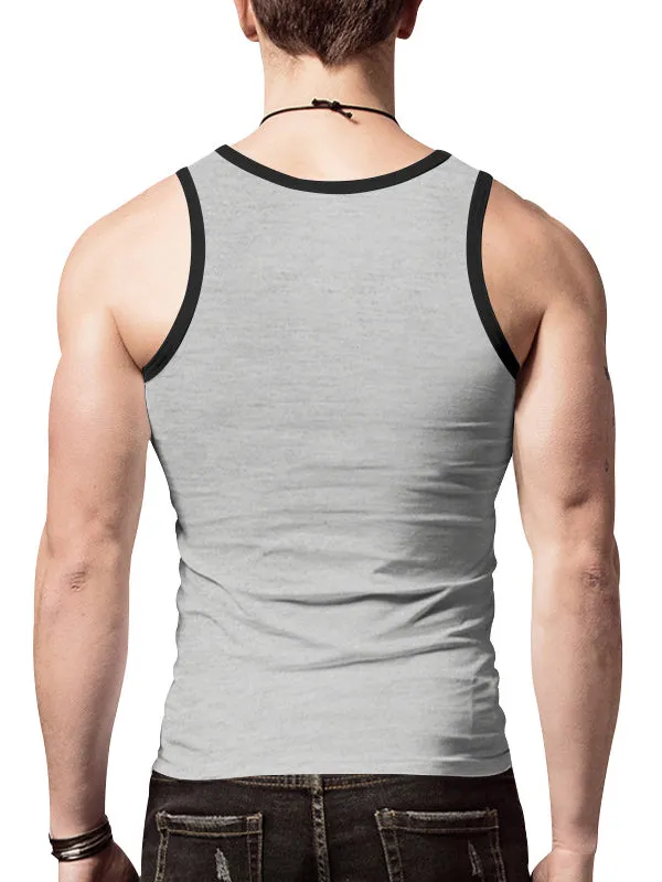 Colorblocked Crewneck Casual Sports Vest