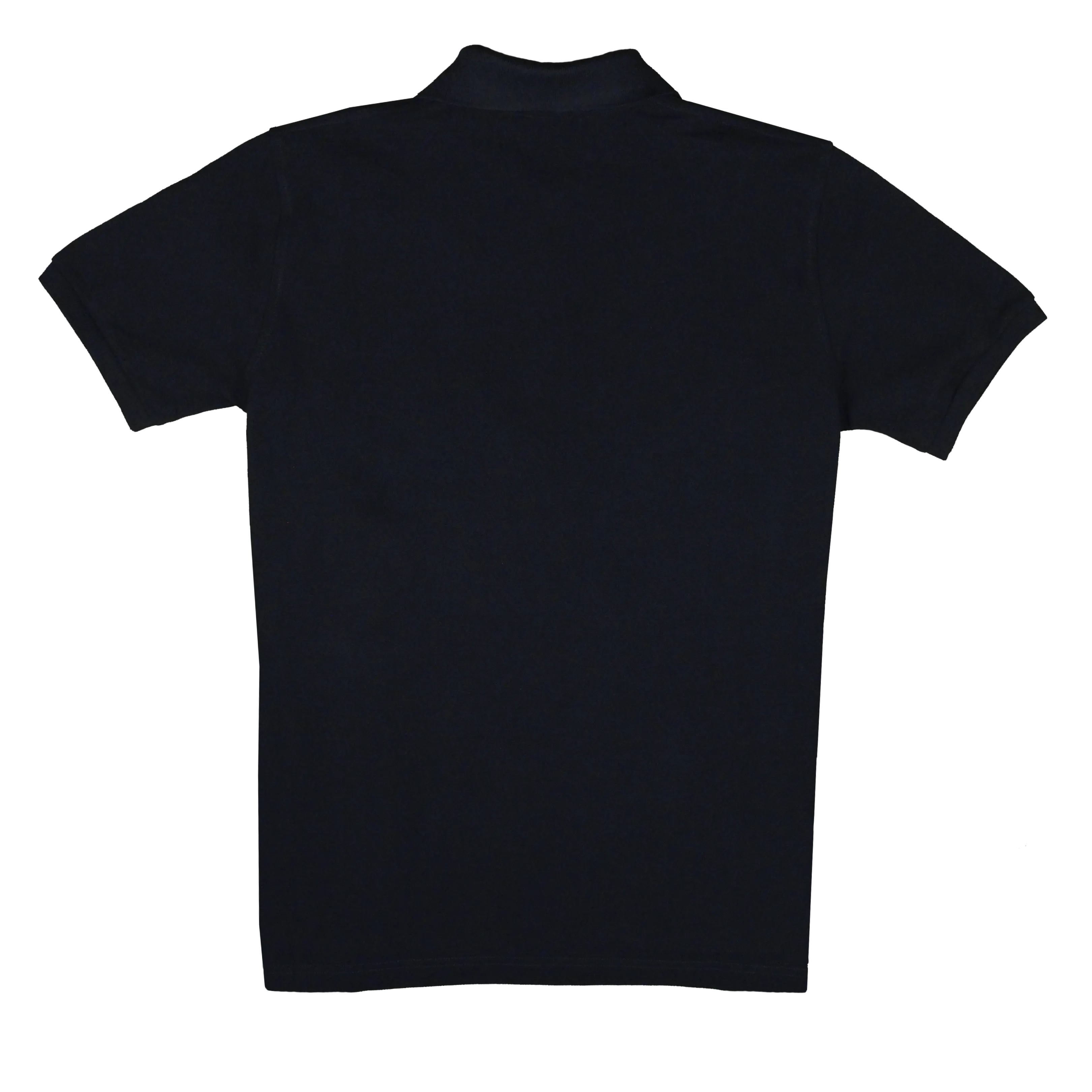 Cotton Polo - Short Sleeve - Black