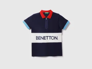 Cotton Printed Polo Neck Boys T-shirts