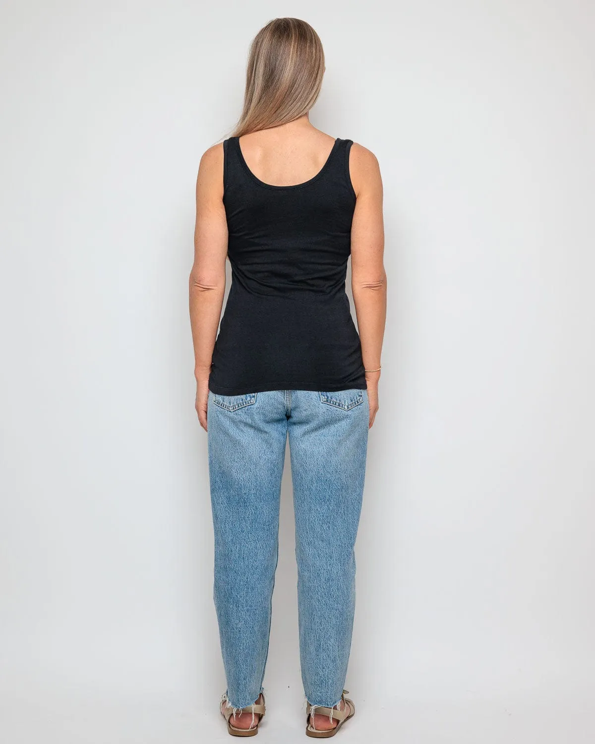 Cotton Vest | Black