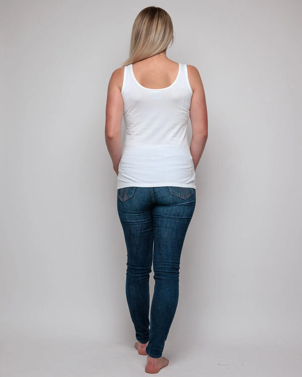 Cotton Vest | White