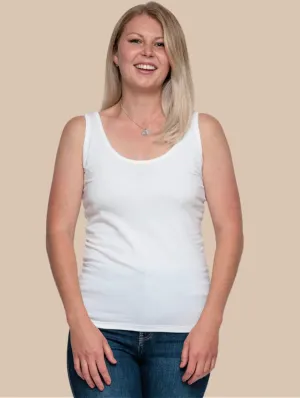 Cotton Vest | White