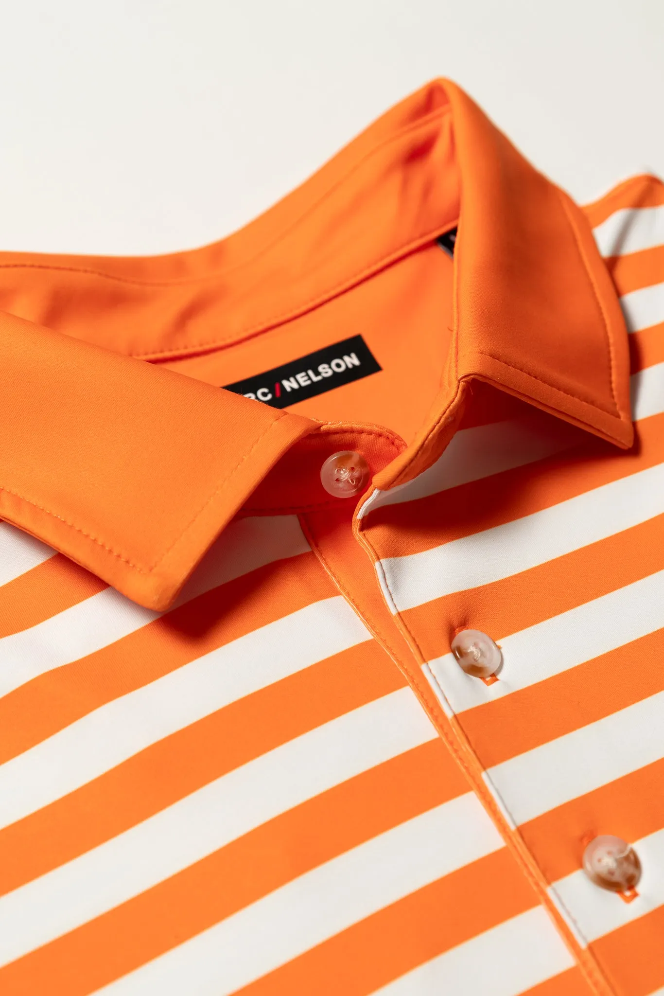 Creamsicle Stripe Golf Polo