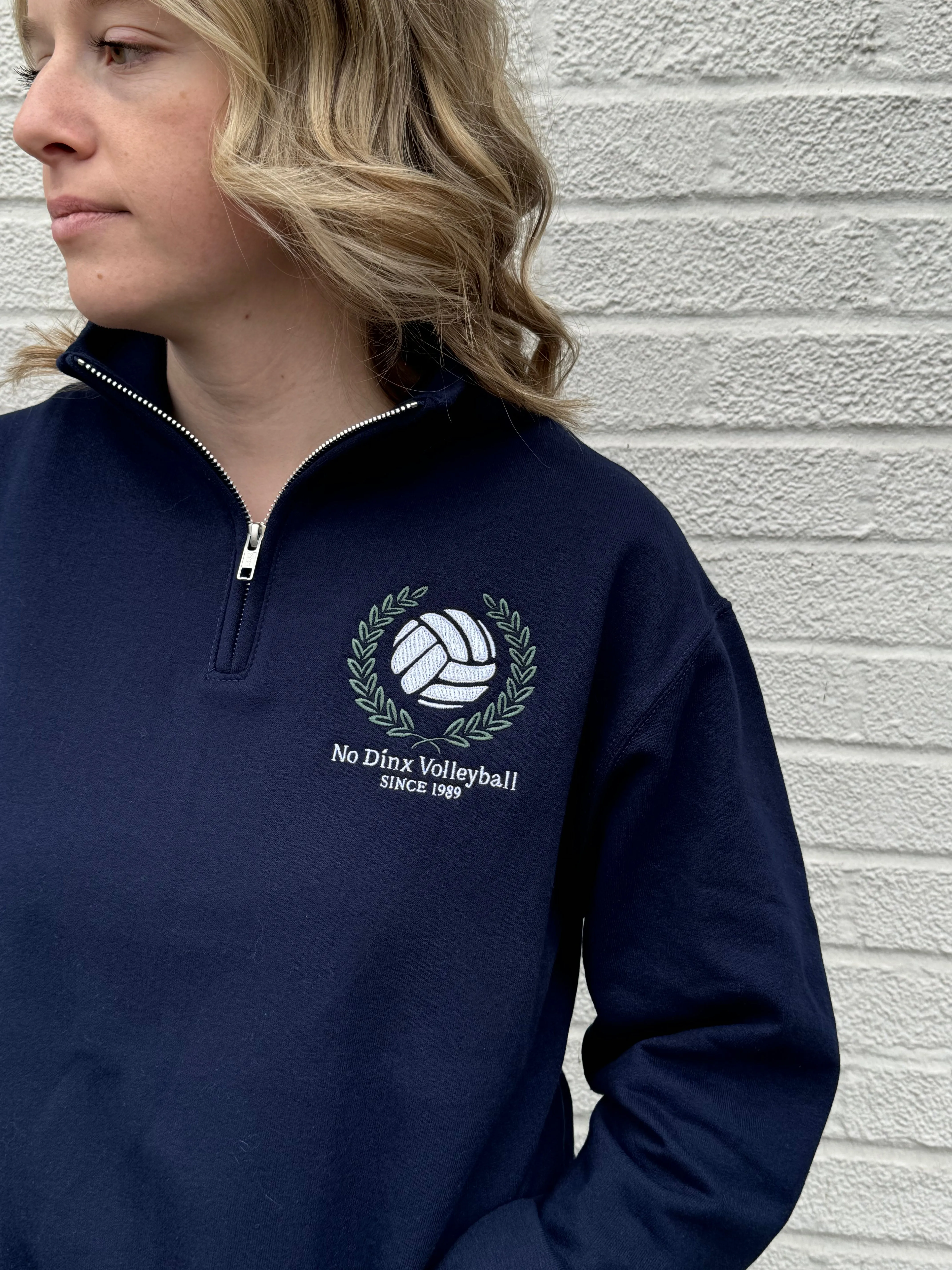 Crest Quarter Zip Sweatshirt