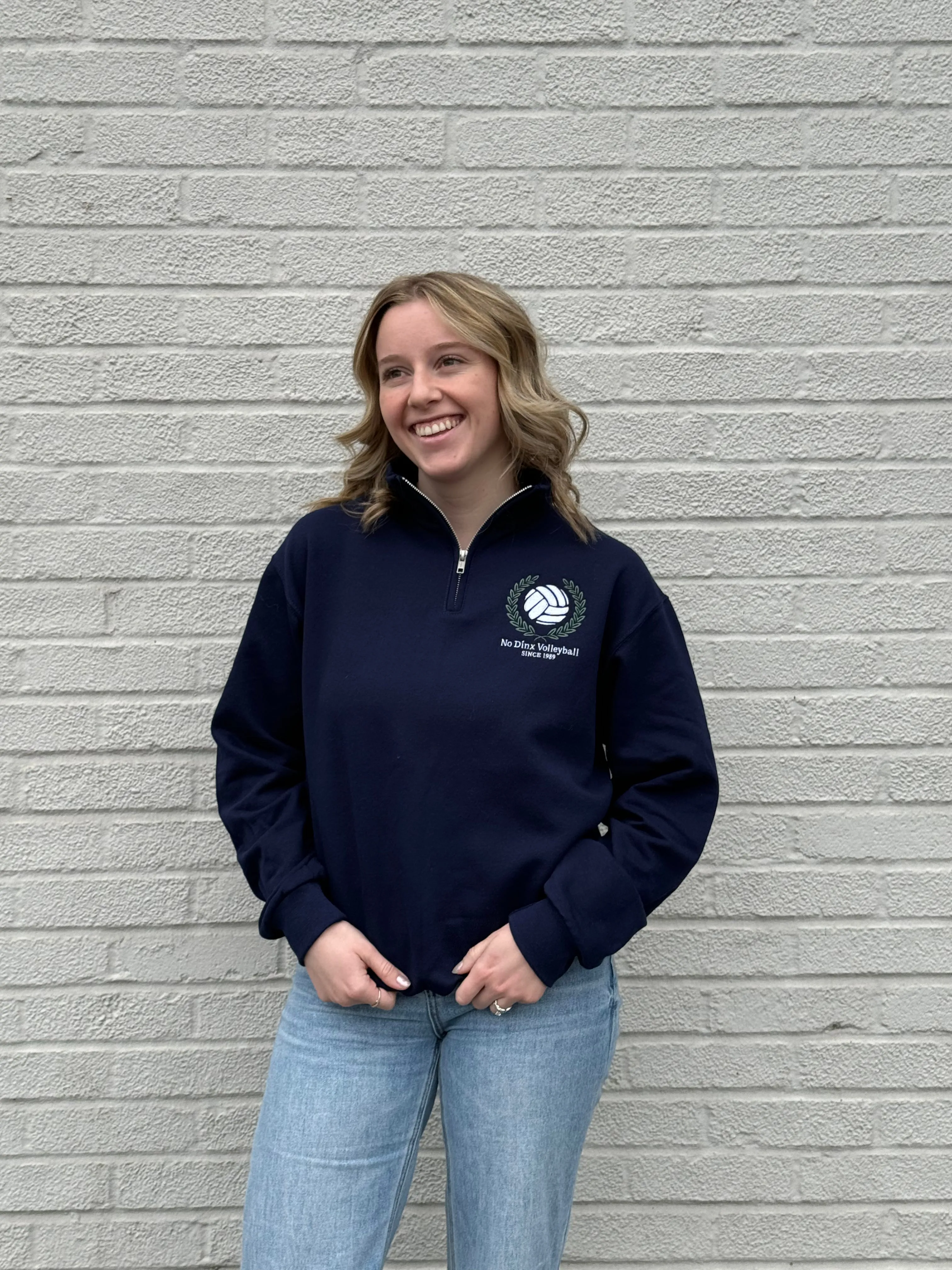 Crest Quarter Zip Sweatshirt