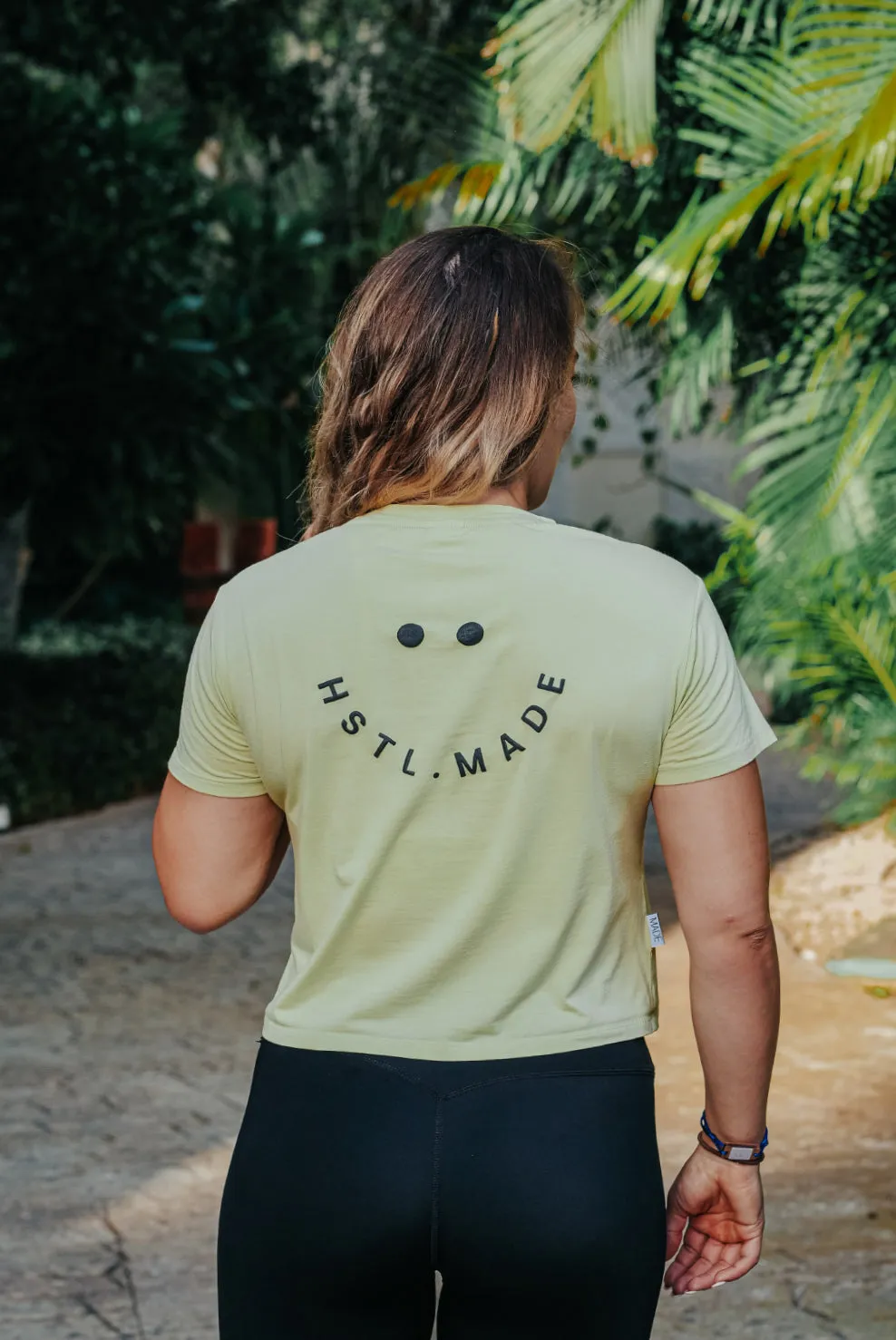 Crop Smile Positivi-Tee