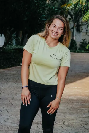 Crop Smile Positivi-Tee