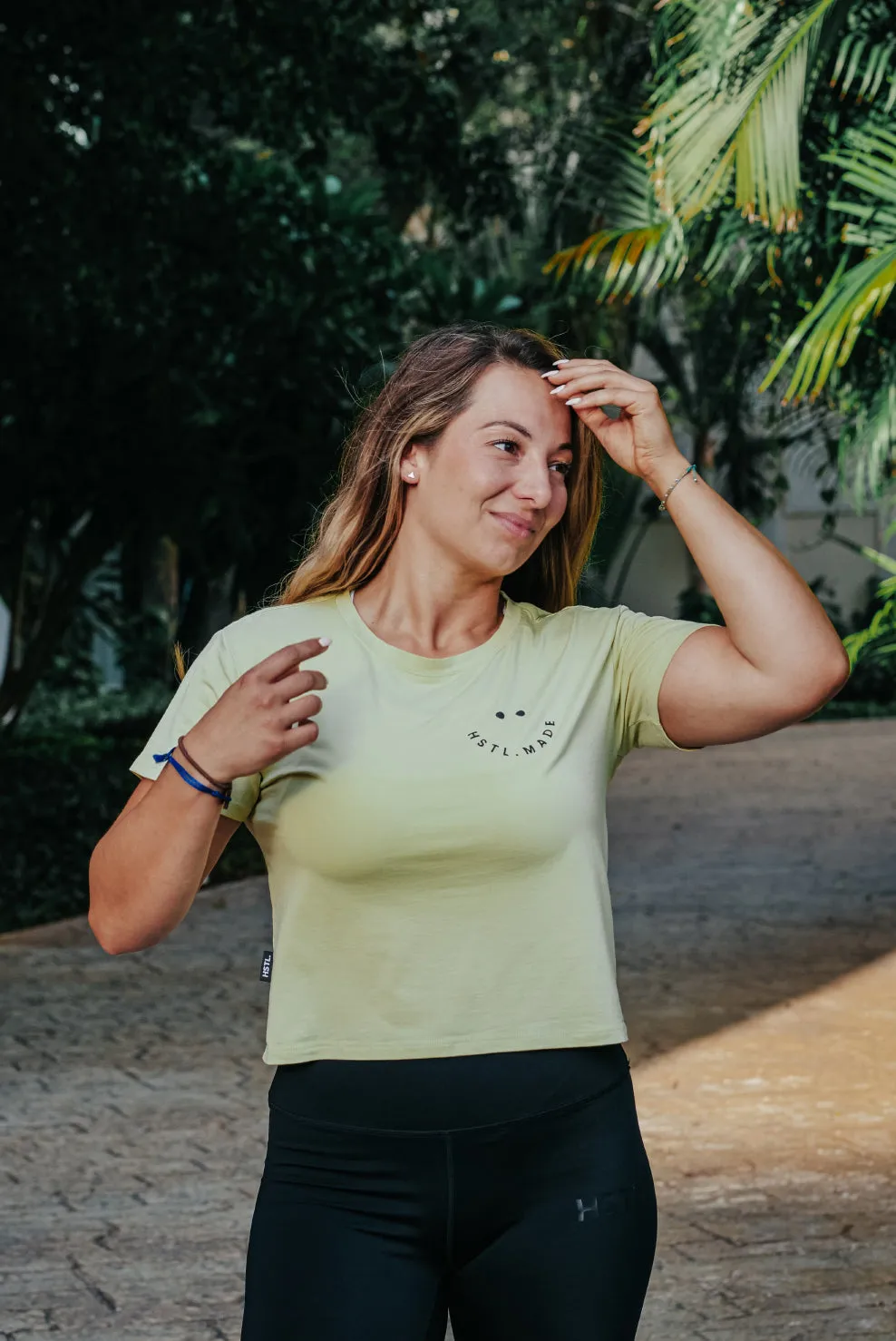 Crop Smile Positivi-Tee