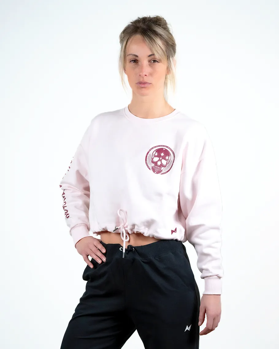 Crop Sweat-shirt - NS Fame Skull
