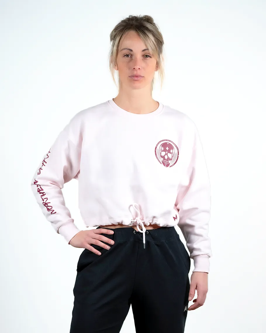 Crop Sweat-shirt - NS Fame Skull