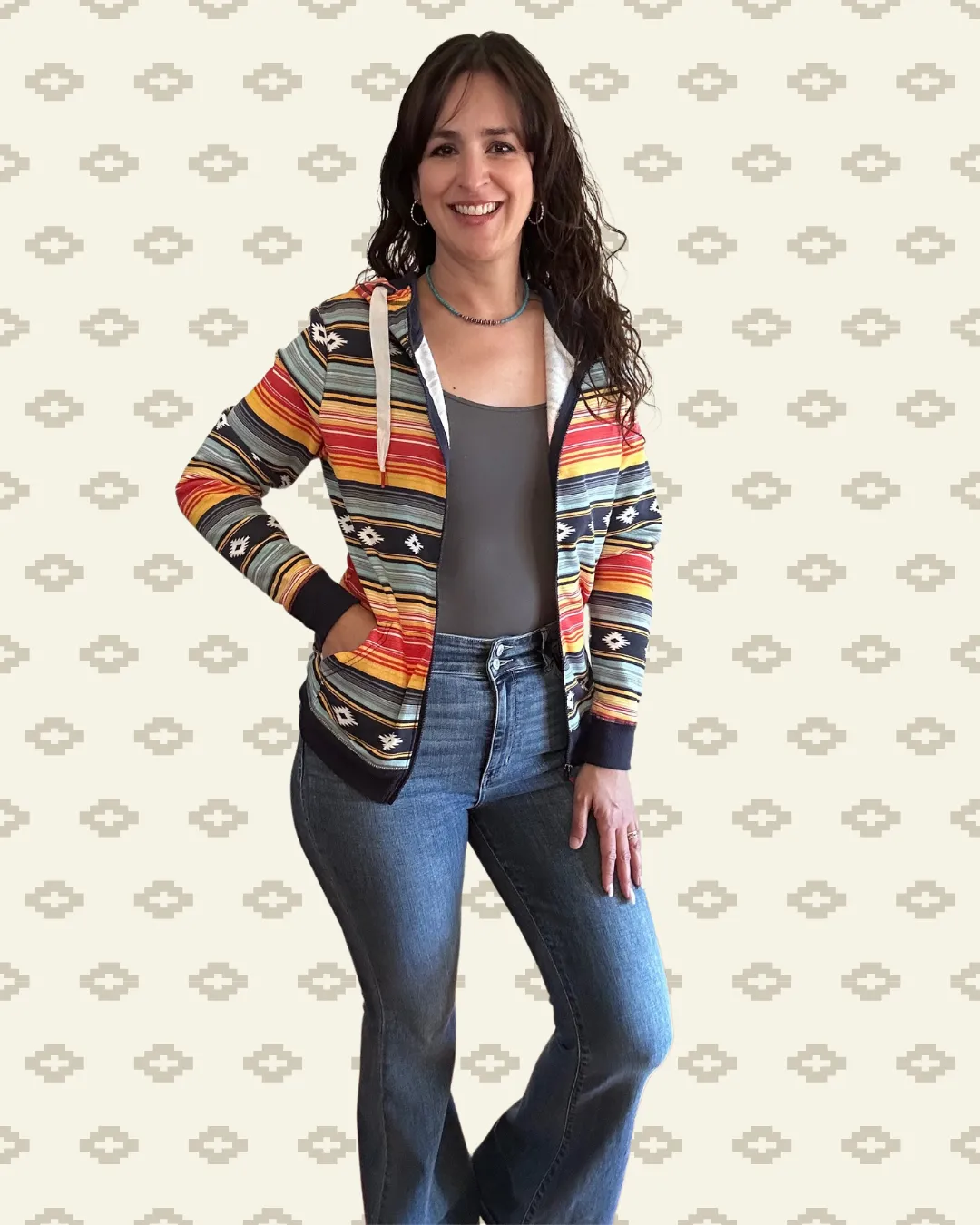 Cruel Denim | Womens Hoodie | Orange   Multi