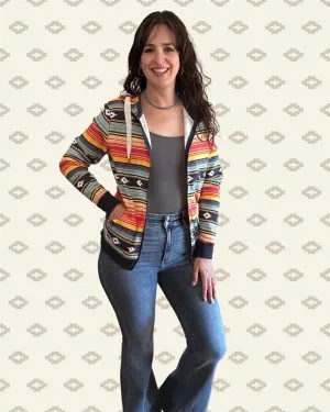 Cruel Denim | Womens Hoodie | Orange   Multi