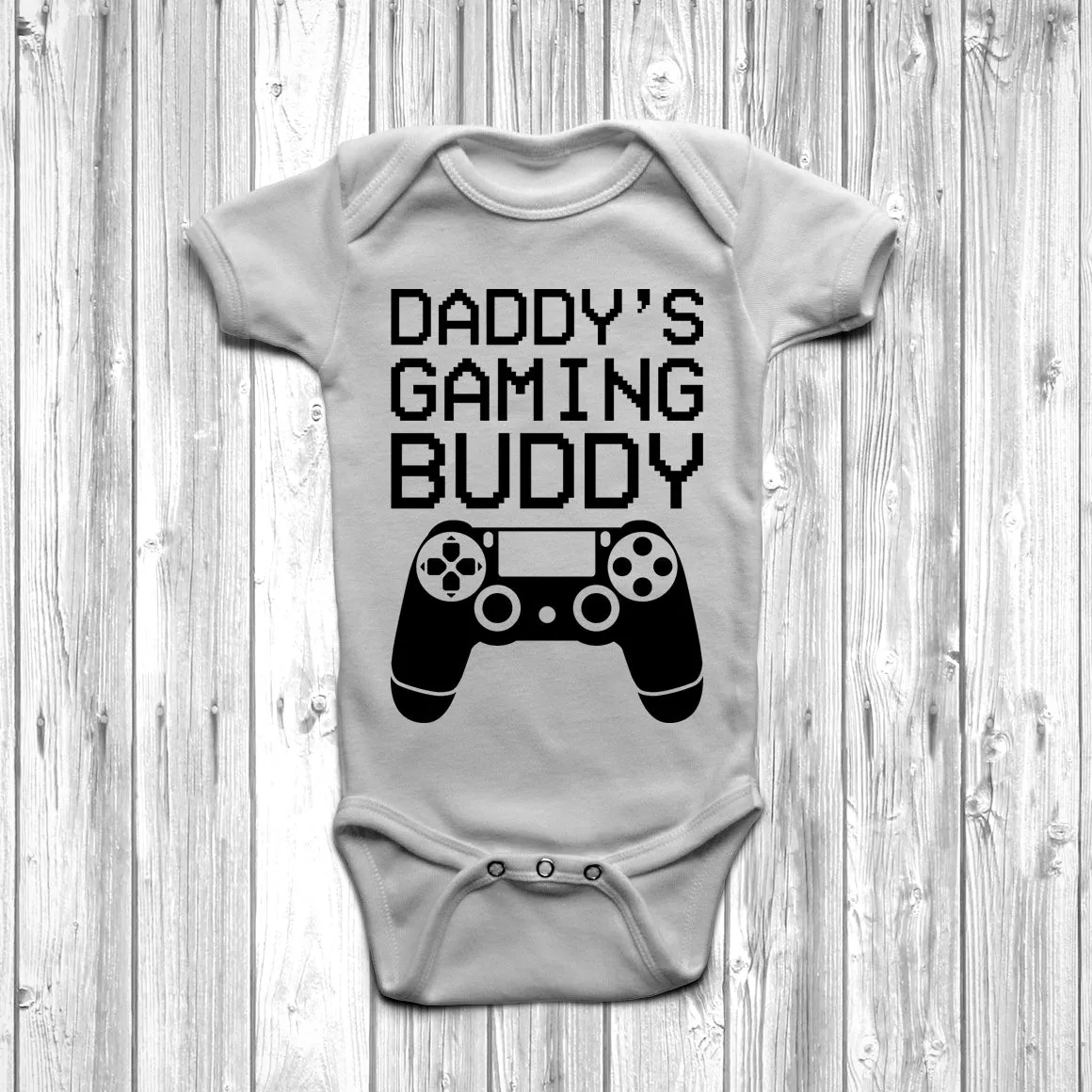 Daddy's Gaming Buddy Baby Grow