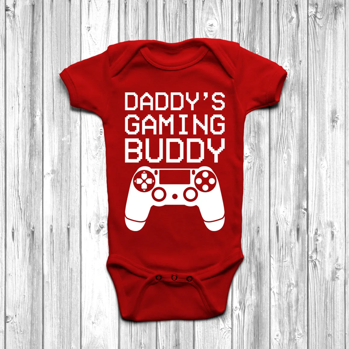 Daddy's Gaming Buddy Baby Grow