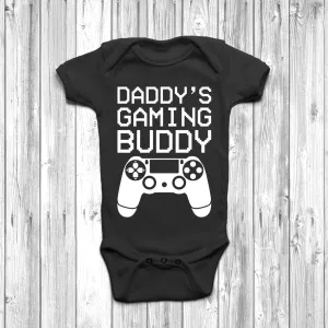 Daddy's Gaming Buddy Baby Grow