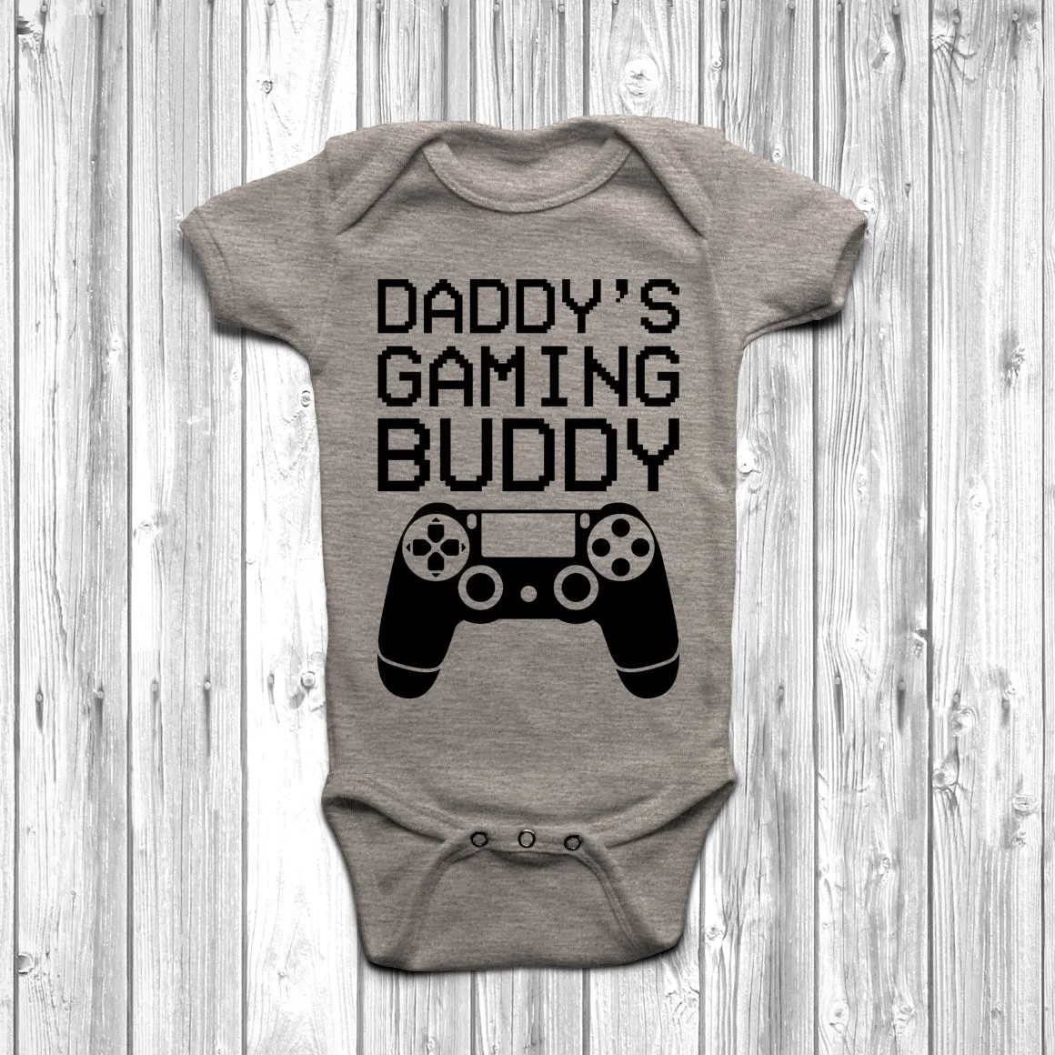 Daddy's Gaming Buddy Baby Grow