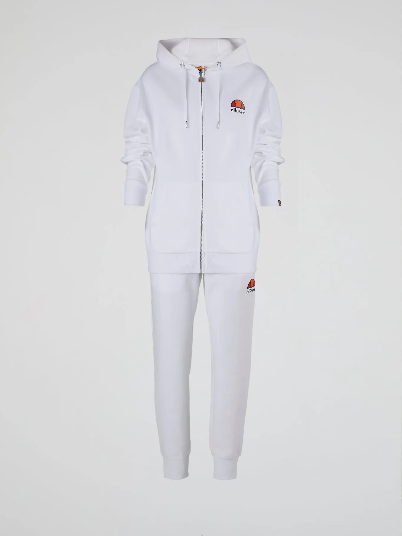 Daje FZ White Hooded Sweatshirt