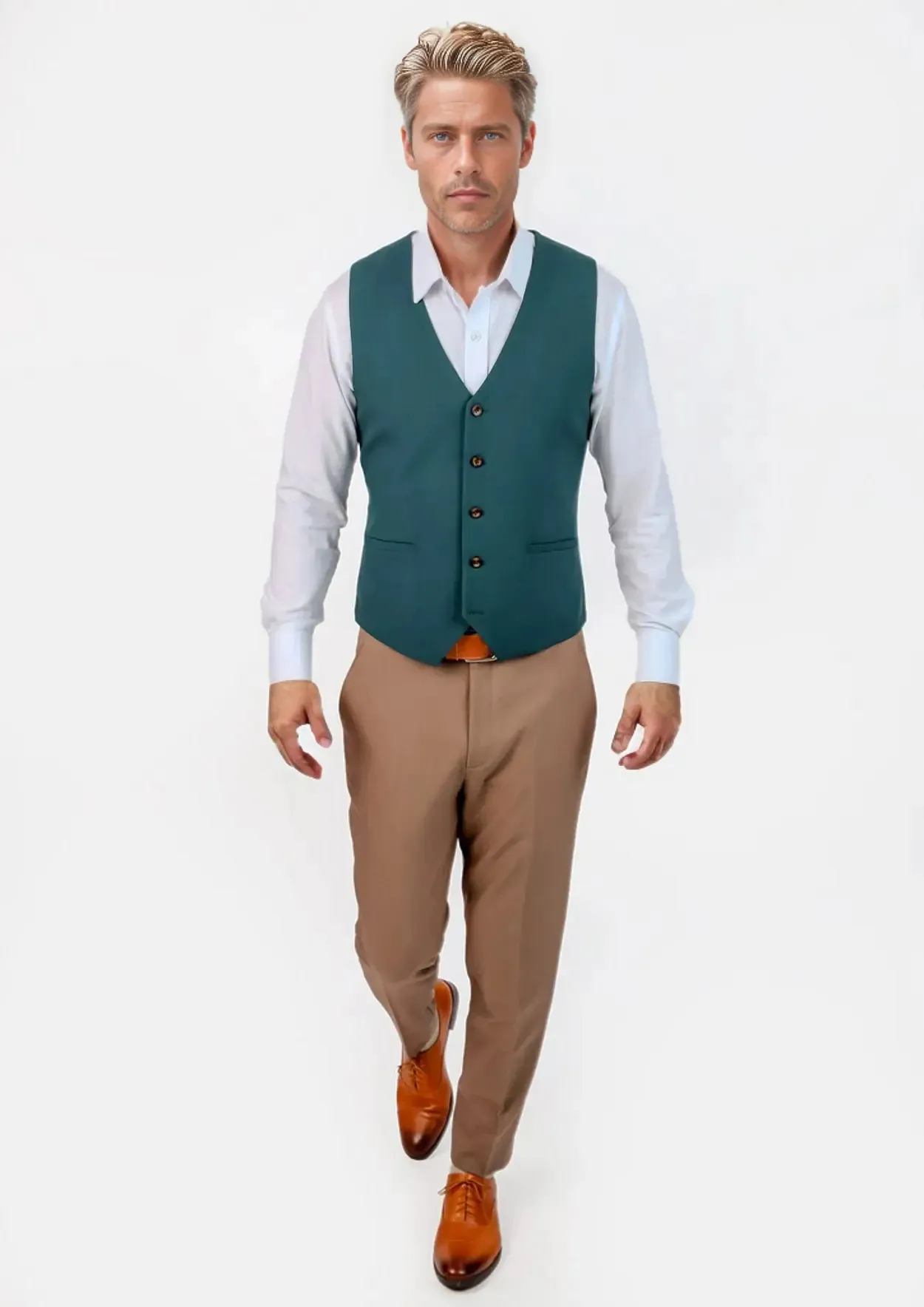 Diamantia Teal Vest