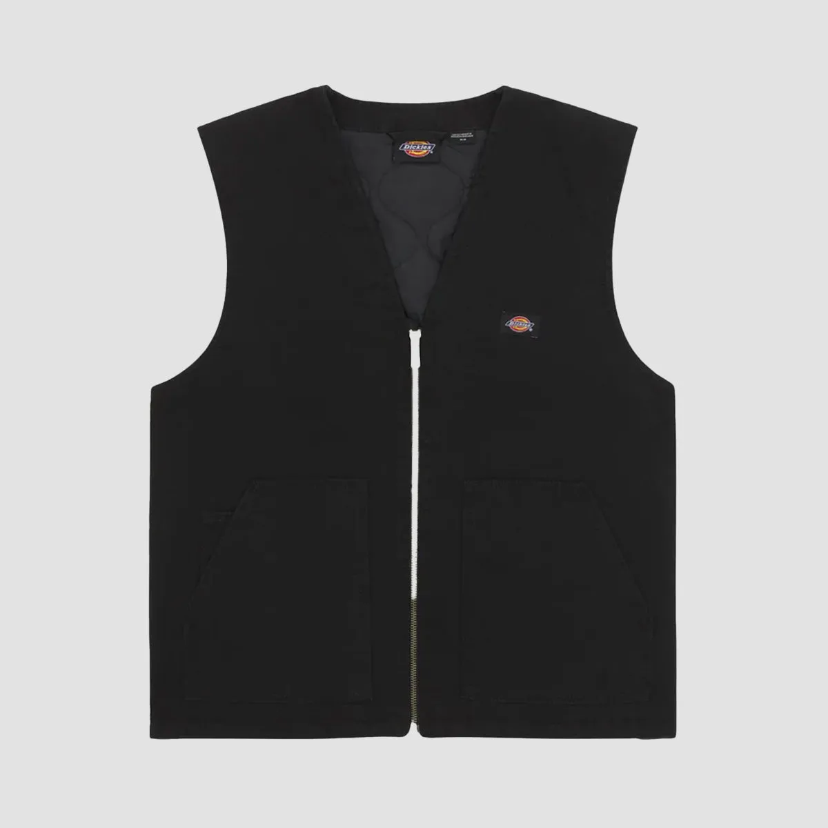 Dickies Duck Canvas Summer Vest Jacket SW Black