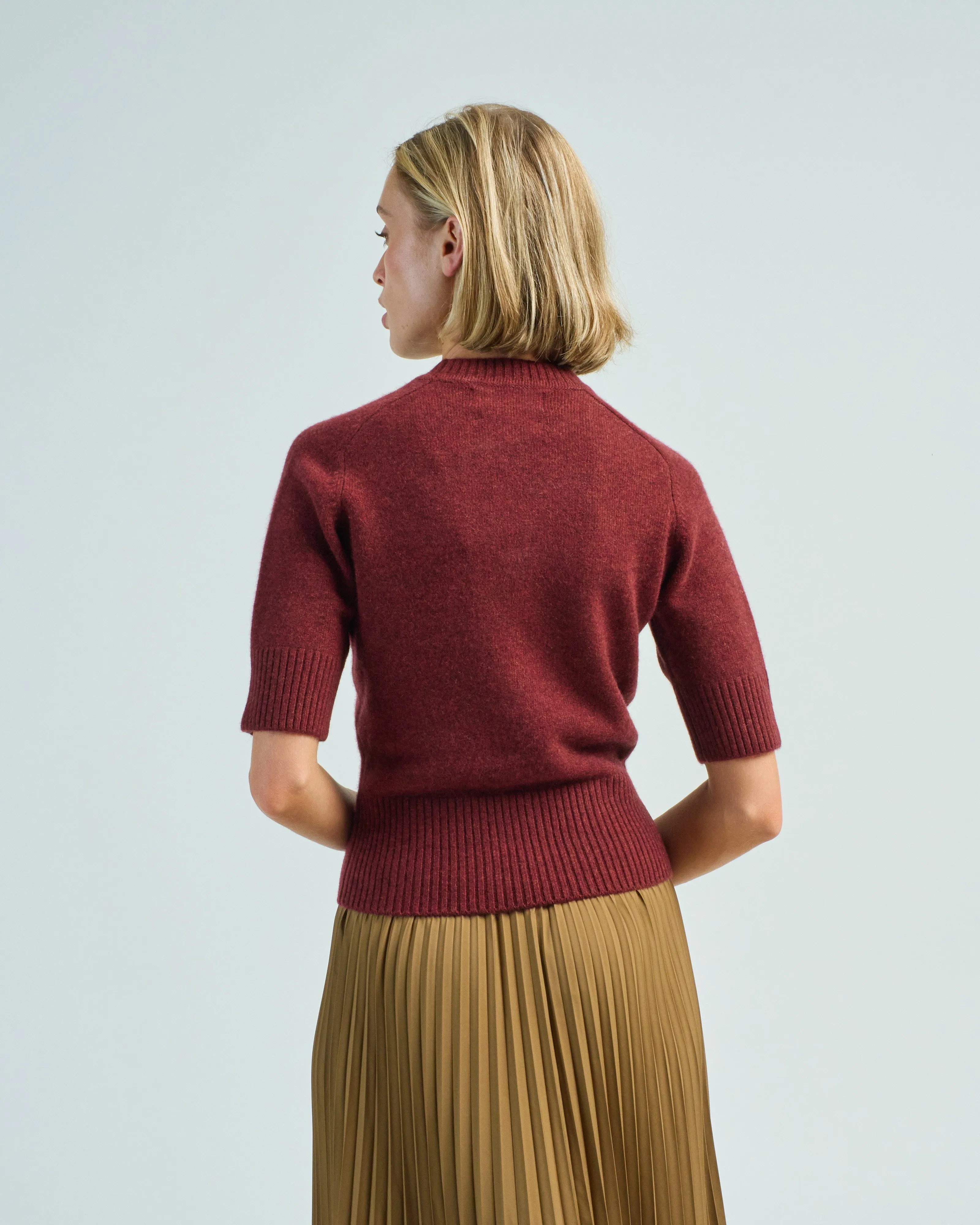 elbow sleeve sweater