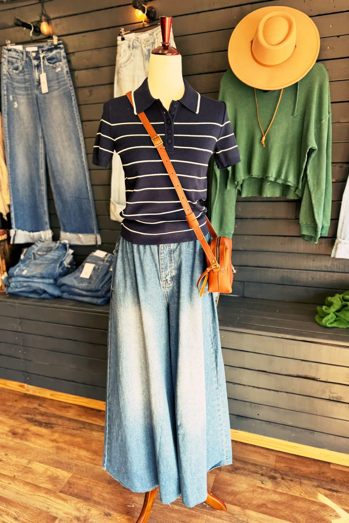 Emily Navy Polo