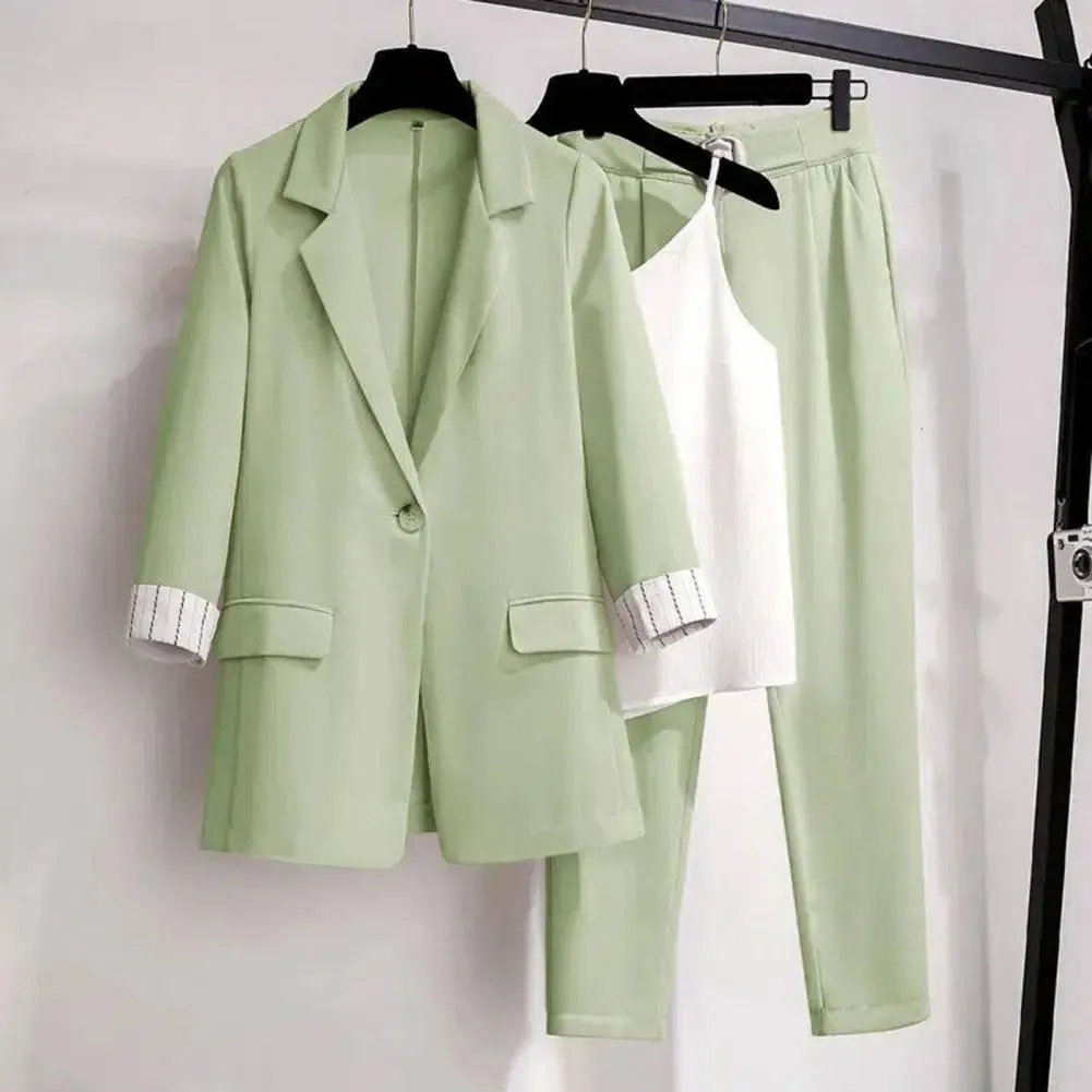 Endellion | Three-Piece Blazer Set
