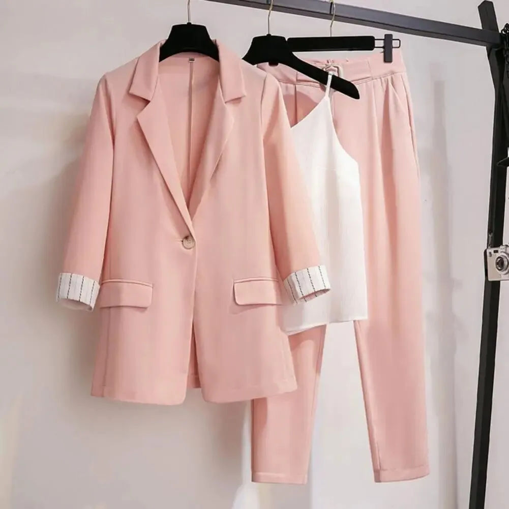 Endellion | Three-Piece Blazer Set