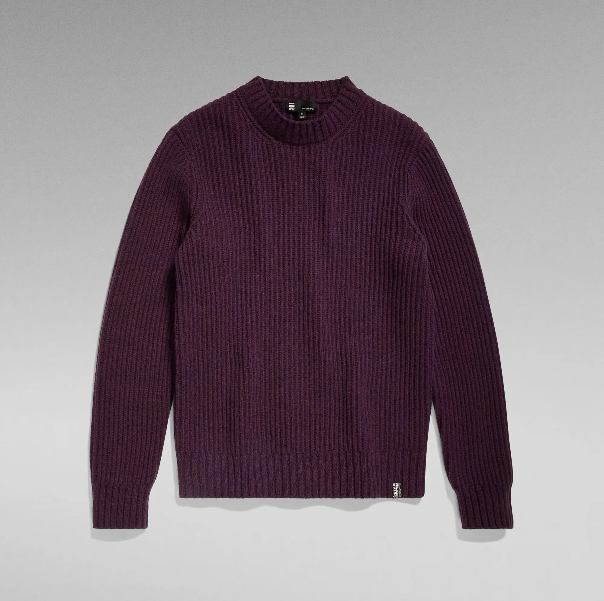 Essential Knitted Sweater Light Maze