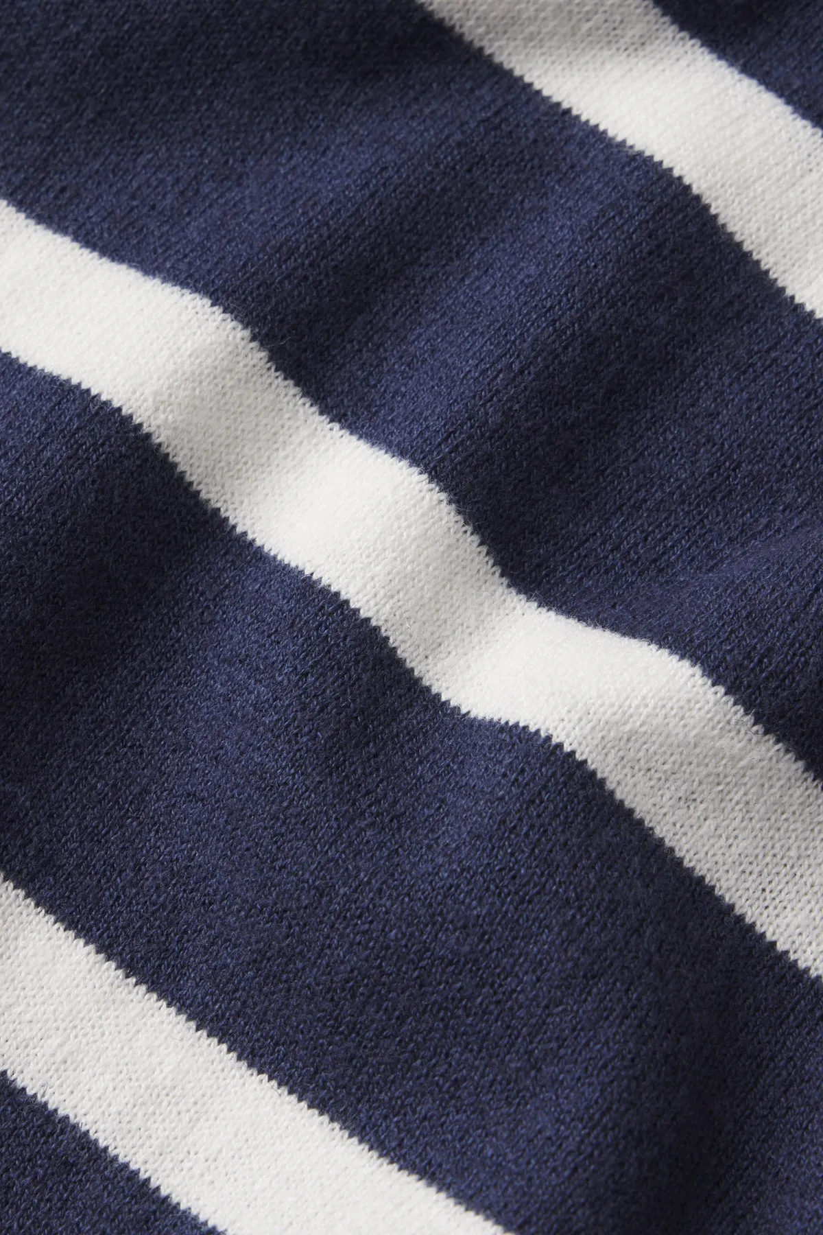 Evaline Sweater in Deep Navy Wharf Stripe