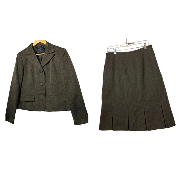 Evan Picone Suit Skirt Set Size 10