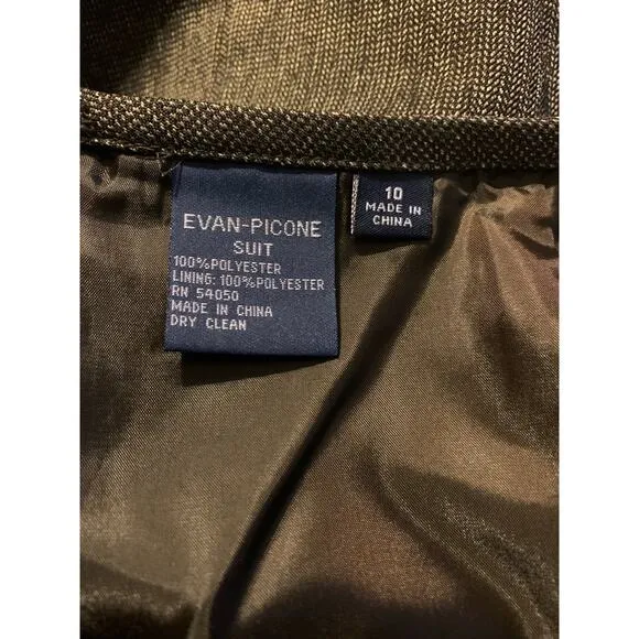 Evan Picone Suit Skirt Set Size 10