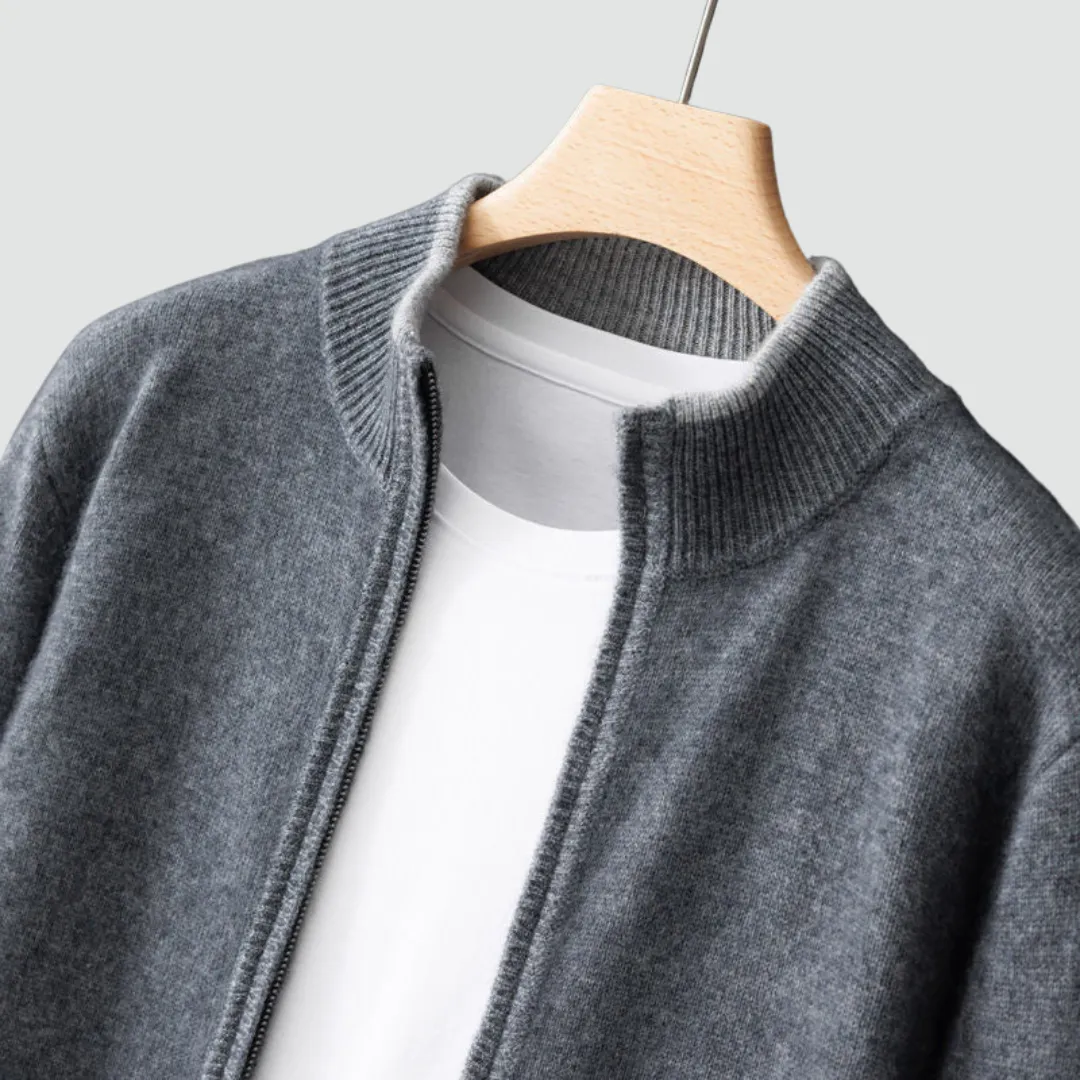 Everett - Pure Cashmere Zip