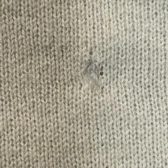 Everlane Knitted Sweatshirt Sweater Canvas Women S NWT Wool Cotton Blend FLAW