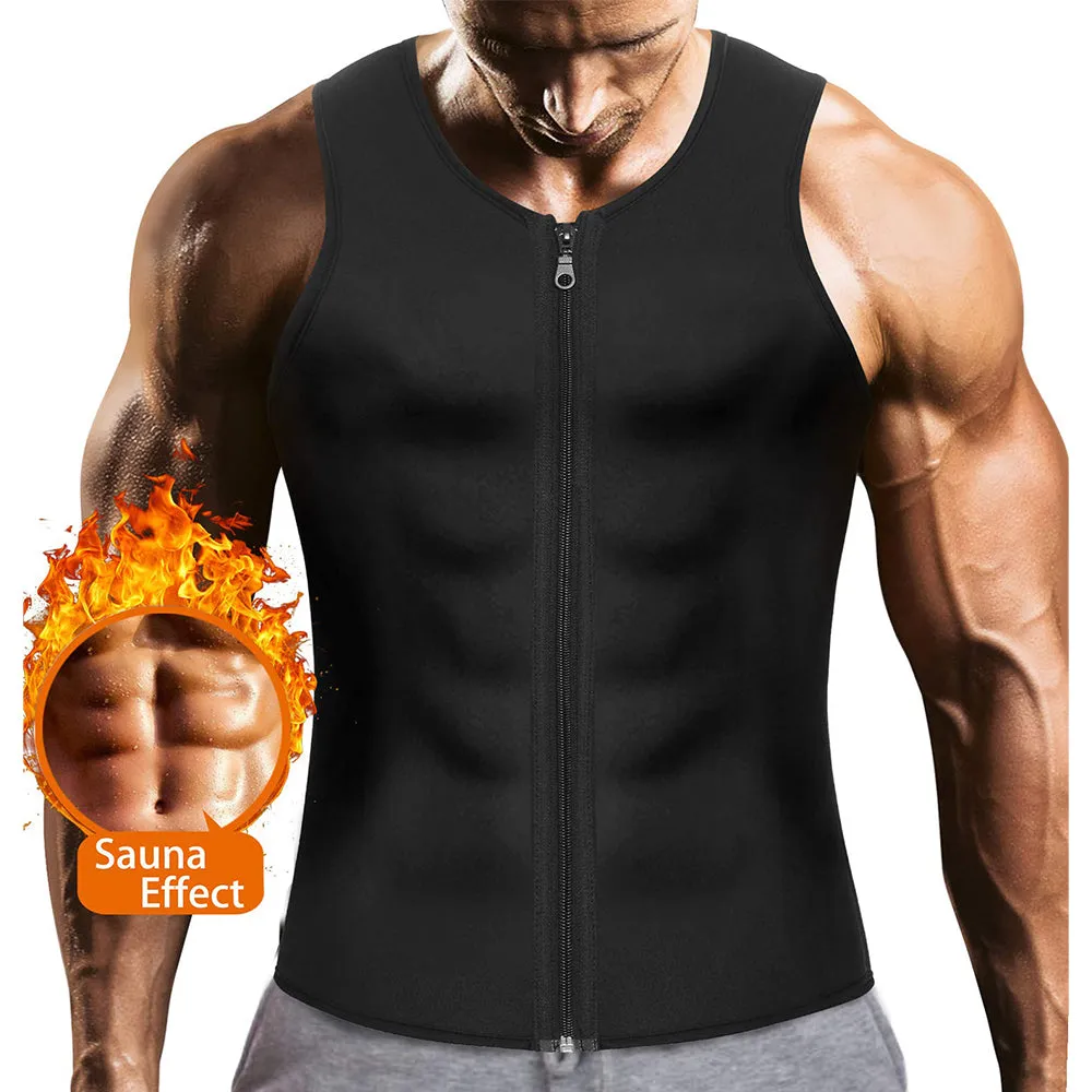 Fat Burning Zipper Sauna Vest