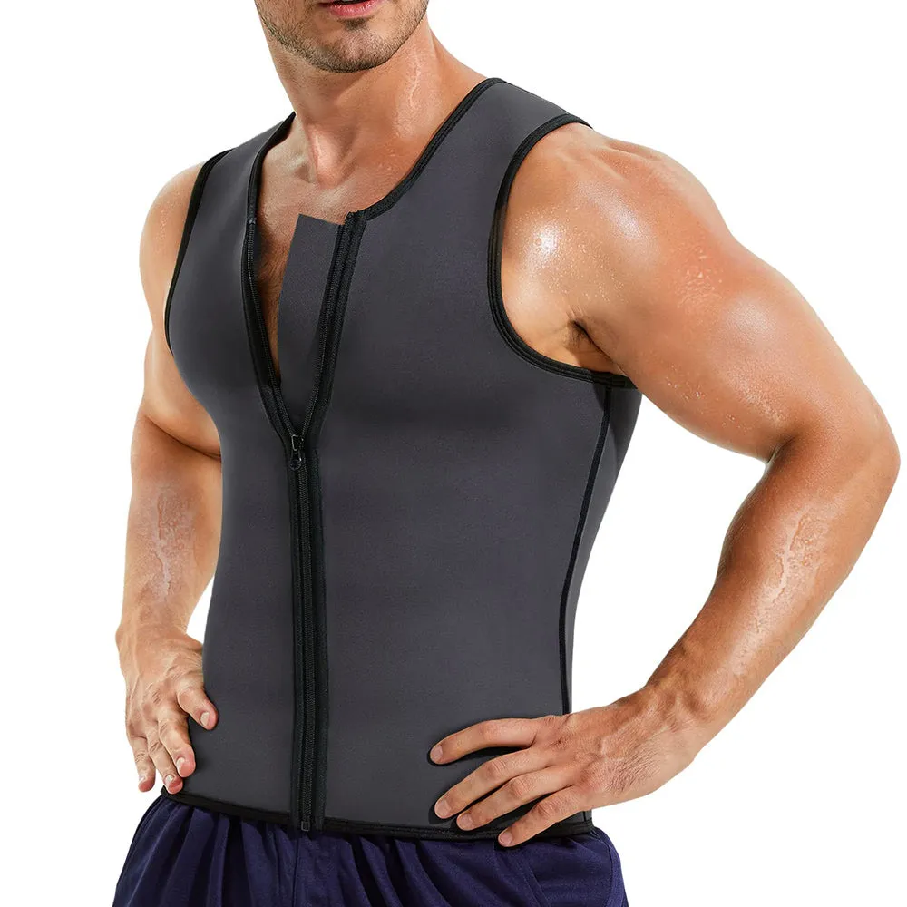Fat Burning Zipper Sauna Vest