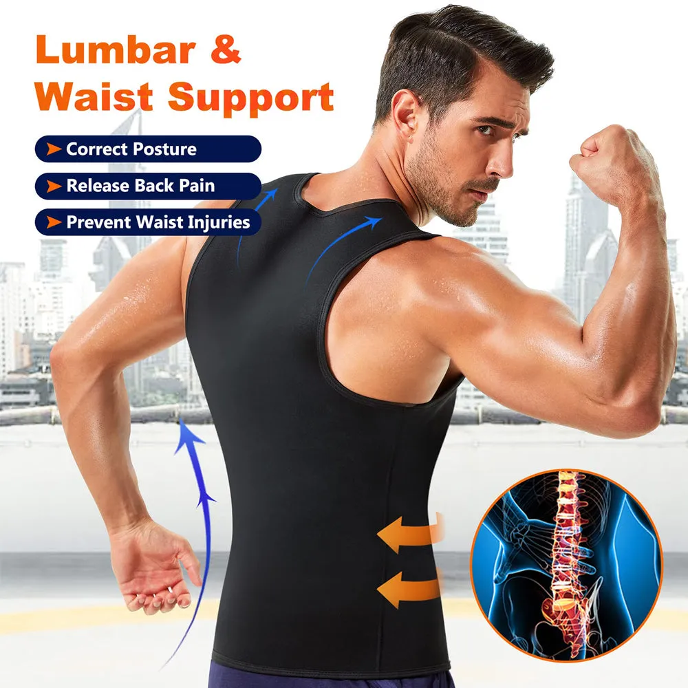 Fat Burning Zipper Sauna Vest