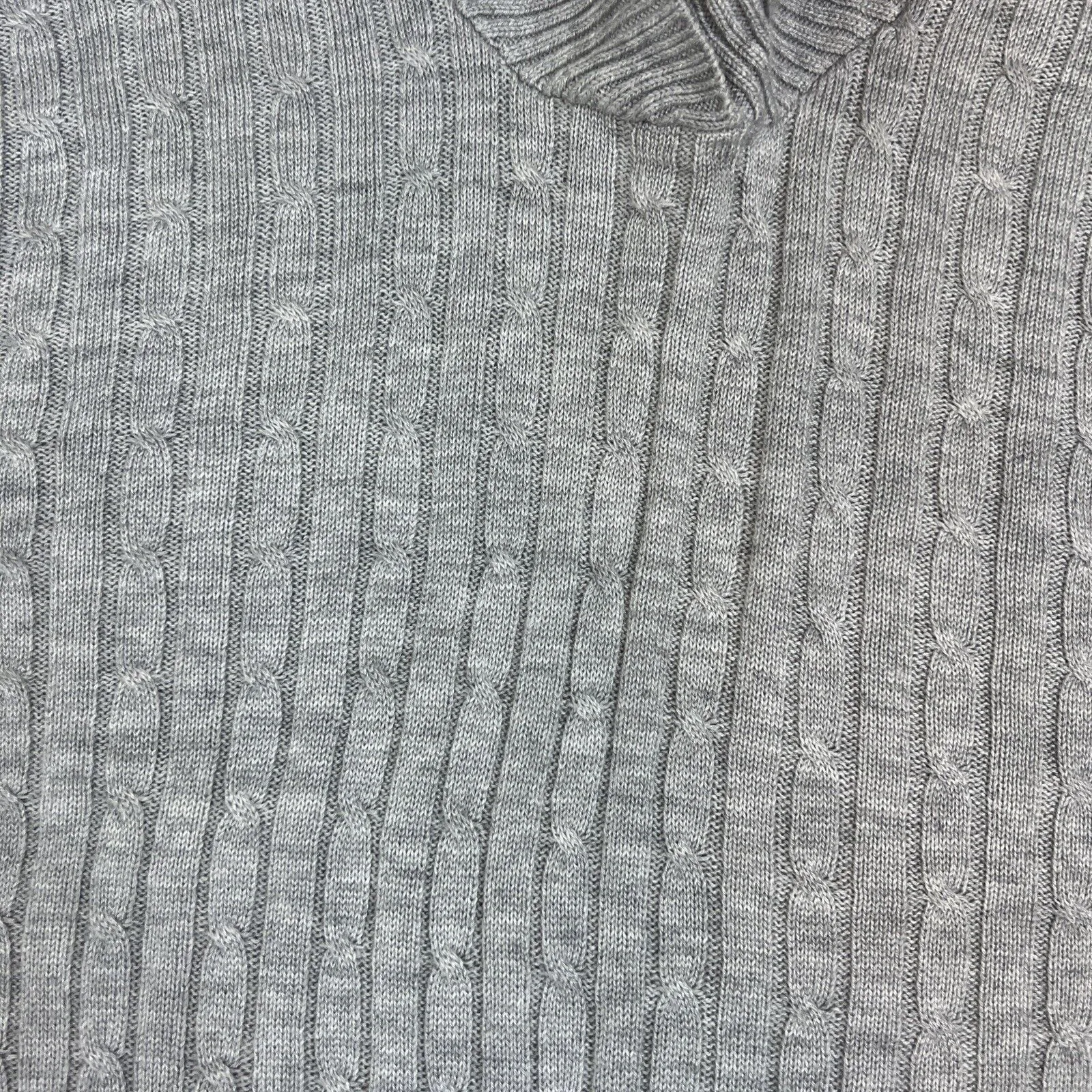 Fella Hamilton Womens Cable Knit Pullover Sweater Jumper Size 12 ( 5% Cashmere)