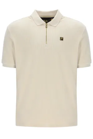 Fila Louie Slim Fit Ribbed Velour Polo