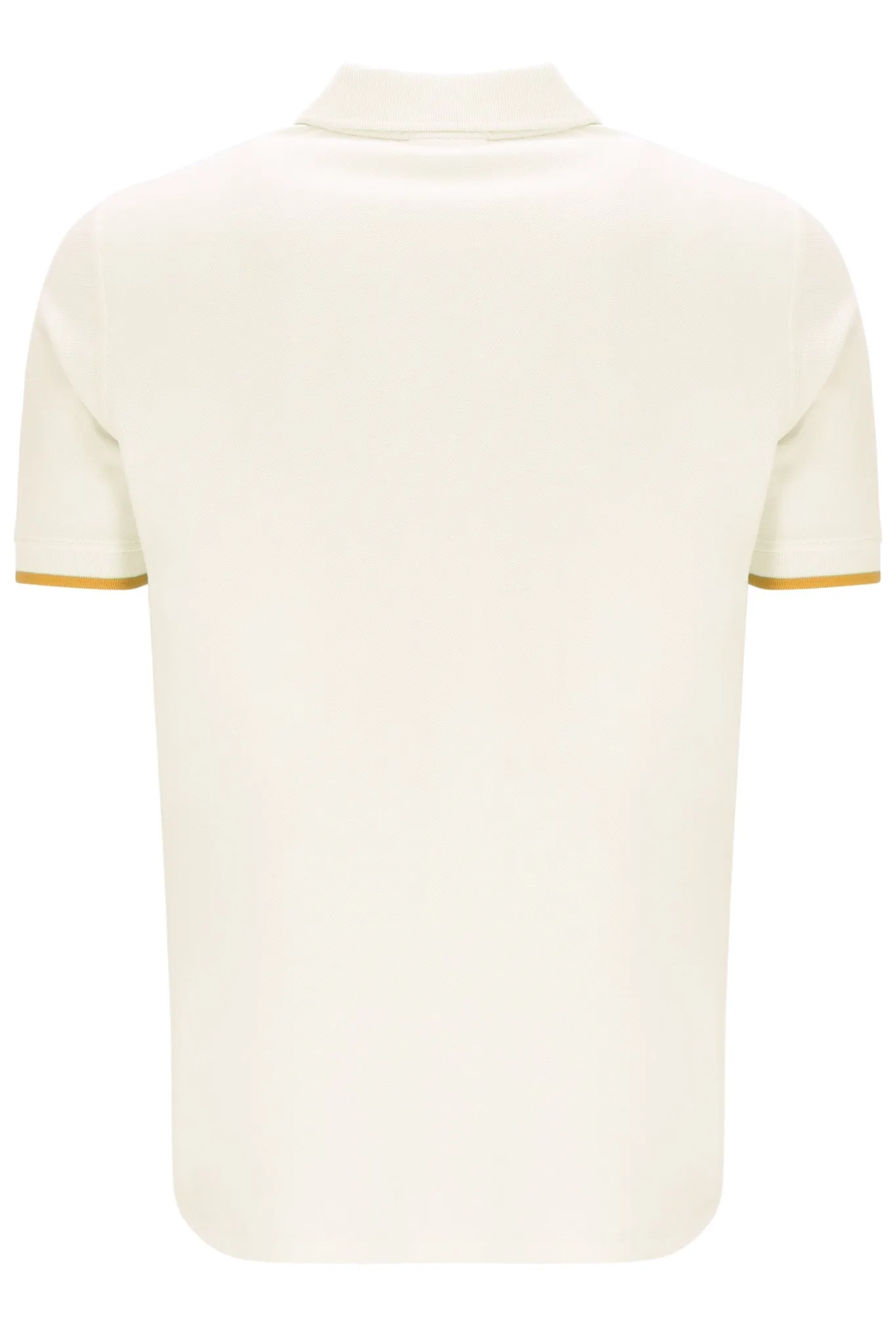 Fila Tipped Rib Basic Polo Shirt Egret